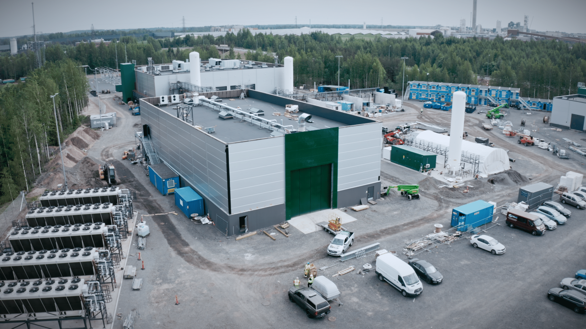 Methanation unit delivered by Q Power in P2X Solutions site Harjavalta